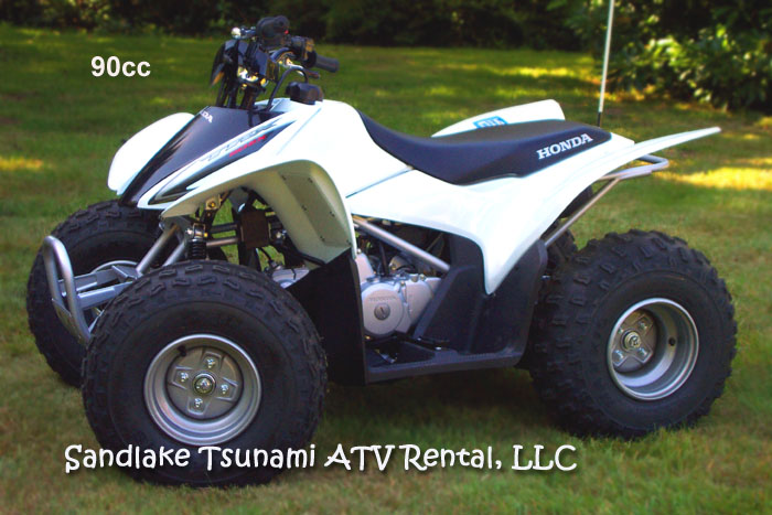 90cc Honda Youth Quad - it's easy to drive!